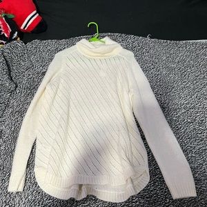 Women’s Lou & Grey Off White Sweater Size L NWT